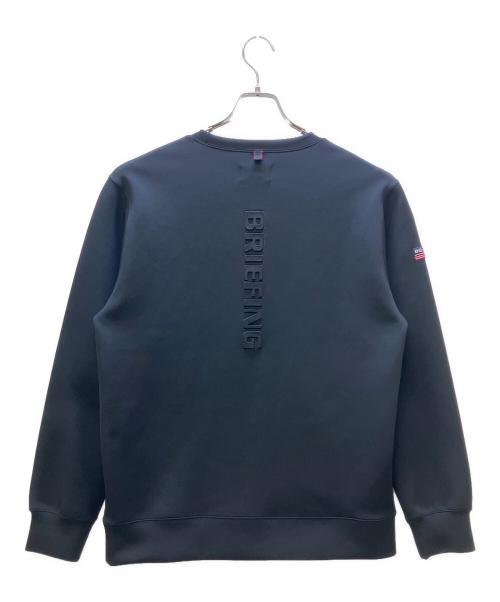 BRIEFING（ブリーフィング）BRIEFING (ブリーフィング) スウェット ブラック サイズ:Lの古着・服飾アイテム