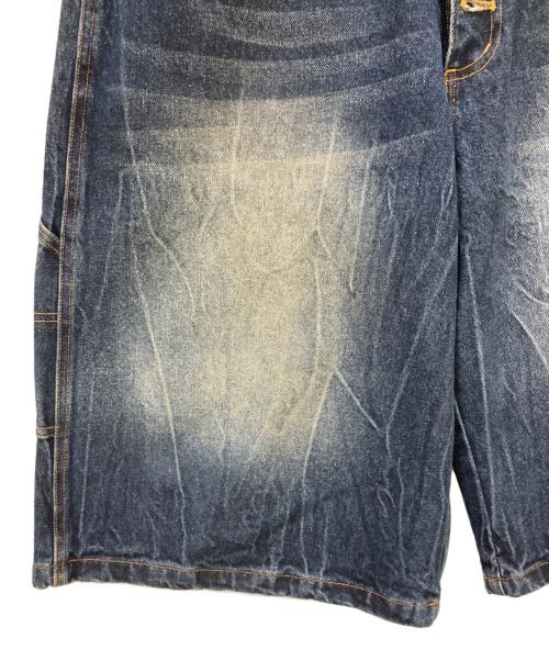 Ballsy.Brothers（ボールジーブラザーズ）Ballsy.Brothers (ボールジーブラザーズ) ハーフパンツ Trunks Docking Baggy Jorts インディゴ サイズ:Mの古着・服飾アイテム