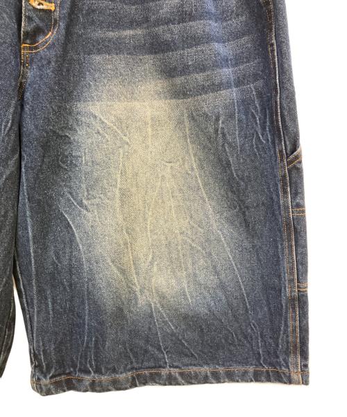 Ballsy.Brothers（ボールジーブラザーズ）Ballsy.Brothers (ボールジーブラザーズ) ハーフパンツ Trunks Docking Baggy Jorts インディゴ サイズ:Mの古着・服飾アイテム