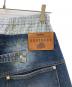中古・古着 Ballsy.Brothers (ボールジーブラザーズ) ハーフパンツ Trunks Docking Baggy Jorts インディゴ サイズ:M：8000円