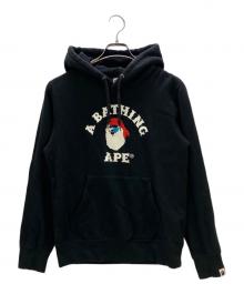 A BATHING APE（アベイシングエイプ）の古着「プルオーバーパーカー」｜ブラック