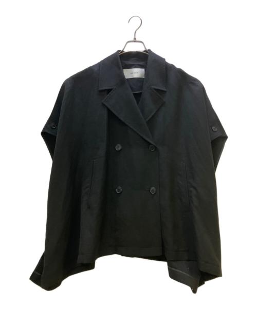ADORE（アドーア）ADORE (アドーア) ダブルジャケット ブラック サイズ:38 未使用品の古着・服飾アイテム
