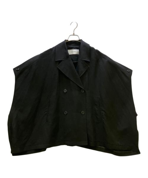 ADORE（アドーア）ADORE (アドーア) ダブルジャケット ブラック サイズ:38 未使用品の古着・服飾アイテム