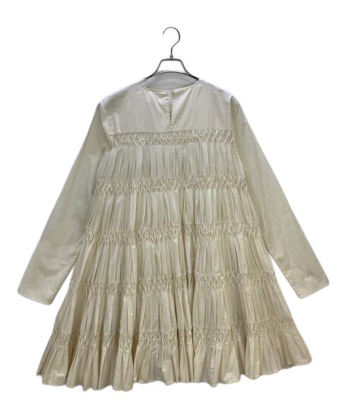 merlette（マーレット）Merlette (マーレット) 長袖ワンピース アイボリー サイズ:S 未使用品の古着・服飾アイテム