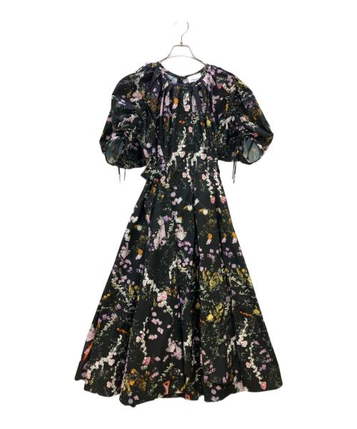 3.1 phillip lim（スリーワンフィリップリム）3.1 phillip lim (スリーワンフィリップリム) 半袖ワンピース ブラック×マルチカラー サイズ:4の古着・服飾アイテム