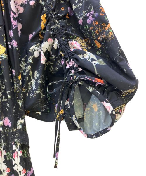 3.1 phillip lim（スリーワンフィリップリム）3.1 phillip lim (スリーワンフィリップリム) 半袖ワンピース ブラック×マルチカラー サイズ:4の古着・服飾アイテム