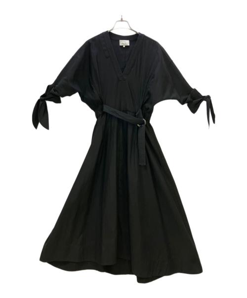 3.1 phillip lim（スリーワンフィリップリム）3.1 phillip lim (スリーワンフィリップリム) 半袖ワンピース ブラックの古着・服飾アイテム
