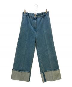 中古・古着通販】conte (コンテ) タックデニムワイドパンツ 26SS
