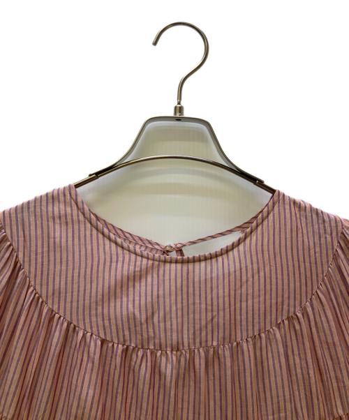 merlette（マーレット）Merlette (マーレット) 半袖ワンピース ピンク×パープル サイズ:XXSの古着・服飾アイテム