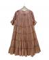 Merlette (マーレット) 半袖ワンピース ピンク×パープル サイズ:XXS：15000円