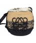 LOEWE (ロエベ) カゴバッグ　ビーハイブ ベージュ×ブラック：110000円