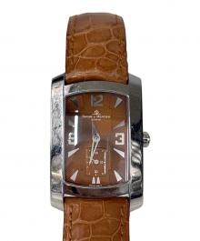 BAUME & MERCIER（ボームアンドメルシエ）の古着「腕時計　ハンプトン」｜ブラウン