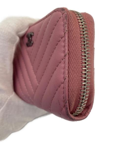 CHANEL（シャネル）CHANEL (シャネル) カードケース ピンクの古着・服飾アイテム