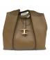 TOD'S（トッズ）の古着「トートバッグ　T Timeless」｜ブラウン