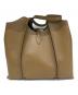 TOD'S (トッズ) トートバッグ　T Timeless ブラウン：100000円