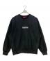 SUPREME（シュプリーム）の古着「スウェット Washed Box Logo Crewneck」｜ブラック