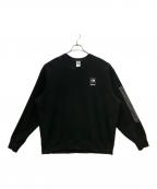 THE NORTH FACE×SUPREMEザ ノース フェイス×シュプリーム）の古着「スウェット TNF Crewneck」｜ブラック