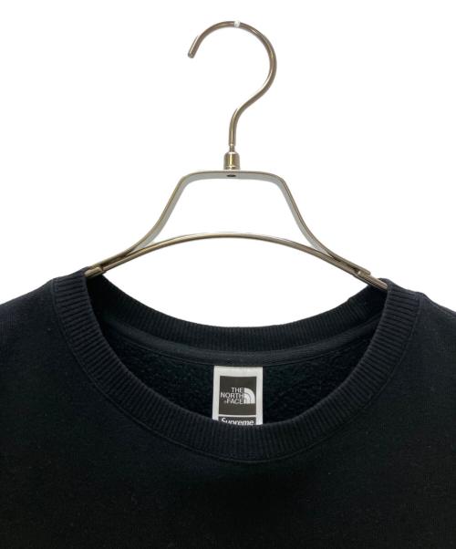 THE NORTH FACE（ザ ノース フェイス）THE NORTH FACE (ザ ノース フェイス) Supreme (シュプリーム) スウェット TNF Crewneck ブラック サイズ:XLの古着・服飾アイテム