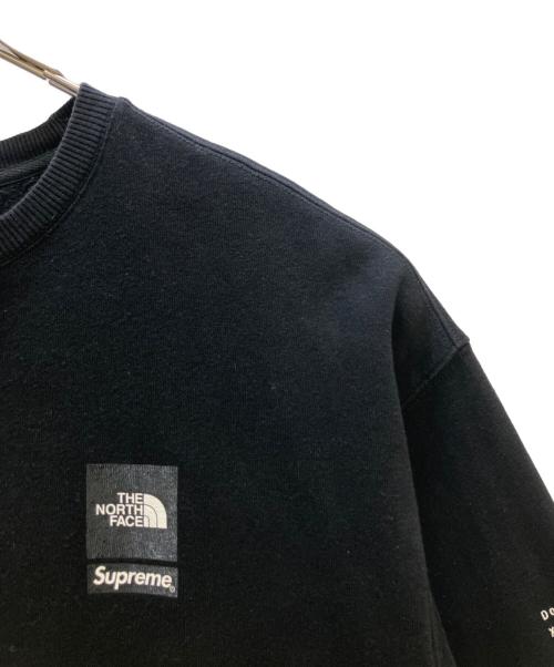 THE NORTH FACE（ザ ノース フェイス）THE NORTH FACE (ザ ノース フェイス) Supreme (シュプリーム) スウェット TNF Crewneck ブラック サイズ:XLの古着・服飾アイテム