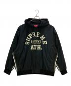 SUPREMEシュプリーム）の古着「ジップジャケット Applique Hooded TrackJacket」｜ブラック