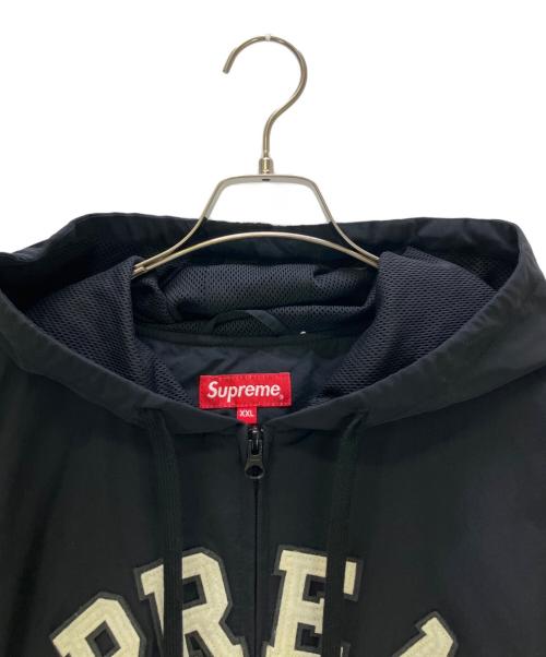 SUPREME（シュプリーム）Supreme (シュプリーム) ジップジャケット Applique Hooded TrackJacket ブラック サイズ: XXLの古着・服飾アイテム