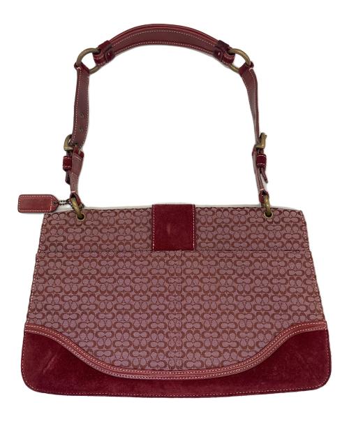 COACH（コーチ）COACH (コーチ) ショルダーバッグ レッドの古着・服飾アイテム