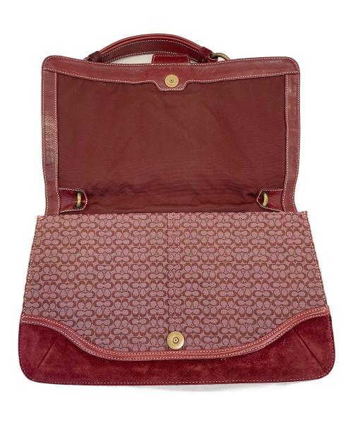 COACH（コーチ）COACH (コーチ) ショルダーバッグ レッドの古着・服飾アイテム
