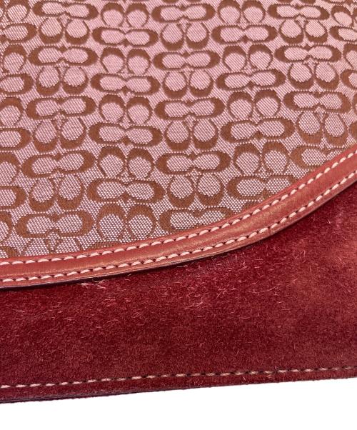 COACH（コーチ）COACH (コーチ) ショルダーバッグ レッドの古着・服飾アイテム