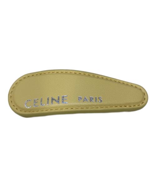 CELINE（セリーヌ）CELINE (セリーヌ) CELINE　ヘアクリップ イエローの古着・服飾アイテム