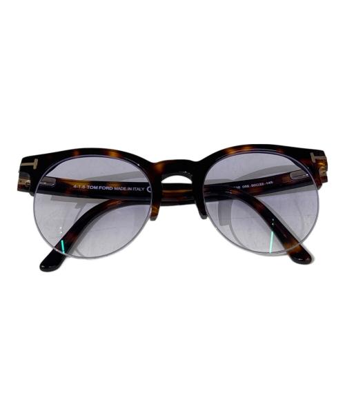 TOM FORD（トムフォード）TOM FORD (トムフォード) 伊達眼鏡 ブラウンの古着・服飾アイテム