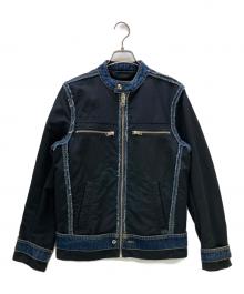 DIESEL（ディーゼル）の古着「デニムジャケット」｜ブラック
