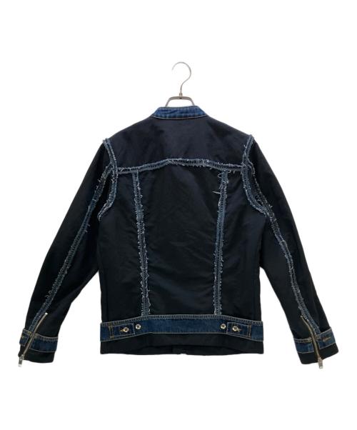 DIESEL（ディーゼル）DIESEL (ディーゼル) デニムジャケット ブラック サイズ:Sの古着・服飾アイテム
