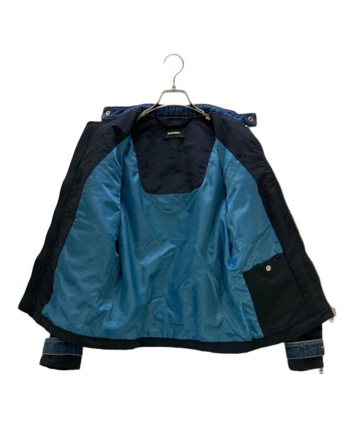 DIESEL（ディーゼル）DIESEL (ディーゼル) デニムジャケット ブラック サイズ:Sの古着・服飾アイテム