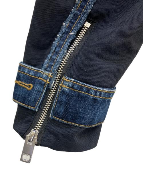 DIESEL（ディーゼル）DIESEL (ディーゼル) デニムジャケット ブラック サイズ:Sの古着・服飾アイテム