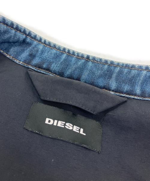 DIESEL（ディーゼル）DIESEL (ディーゼル) デニムジャケット ブラック サイズ:Sの古着・服飾アイテム