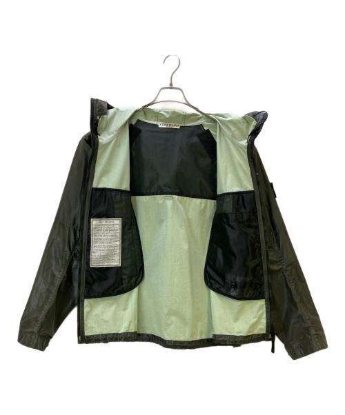 STONE ISLAND（ストーンアイランド）STONE ISLAND (ストーンアイランド) ジップジャケット 11SS HEAT REACTIVE グリーン サイズ:Lの古着・服飾アイテム