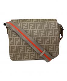 FENDI（フェンディ）の古着「ショルダーバッグ　ズッキーノ」｜ベージュ