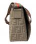 中古・古着 FENDI (フェンディ) ショルダーバッグ　ズッキーノ ベージュ：60000円