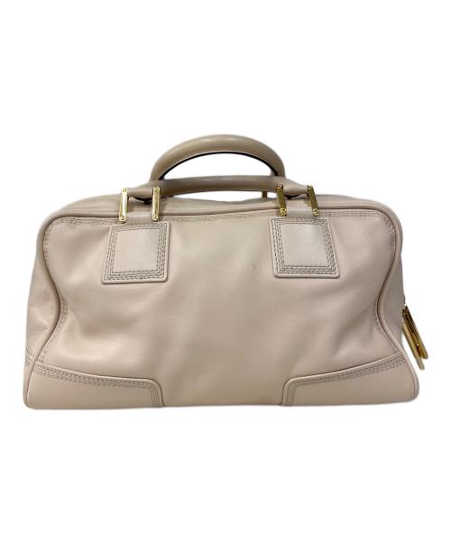LOEWE（ロエベ）LOEWE (ロエベ) ハンドバッグ　アマソナ28 ベージュの古着・服飾アイテム