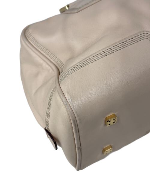 LOEWE（ロエベ）LOEWE (ロエベ) ハンドバッグ　アマソナ28 ベージュの古着・服飾アイテム