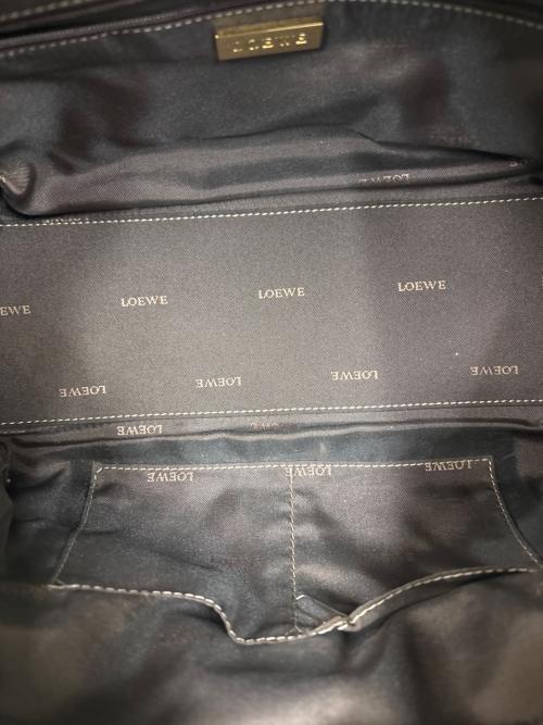 LOEWE（ロエベ）LOEWE (ロエベ) ハンドバッグ　アマソナ28 ベージュの古着・服飾アイテム