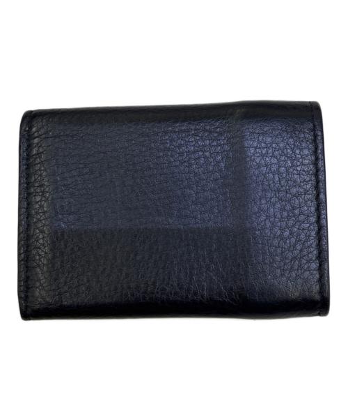 BALENCIAGA（バレンシアガ）BALENCIAGA (バレンシアガ) 3つ折り財布　ペーパーミニウォレット ブラックの古着・服飾アイテム