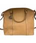 中古・古着 GUCCI (グッチ) 2WAYバッグ キャメル：40000円