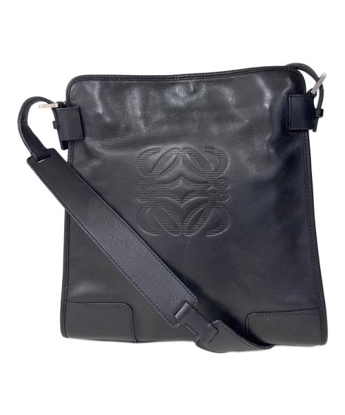LOEWE（ロエベ）LOEWE (ロエベ) ショルダーバッグ　アナグラム ブラックの古着・服飾アイテム