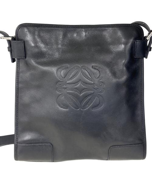 LOEWE（ロエベ）LOEWE (ロエベ) ショルダーバッグ　アナグラム ブラックの古着・服飾アイテム