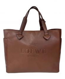 LOEWE（ロエベ）の古着「トートバッグ　ヘリテージ」｜ブラウン