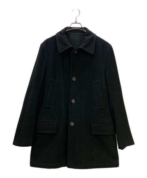JIL SANDER（ジルサンダー）JIL SANDER (ジルサンダー) カシミヤ混コート ブラック サイズ:48の古着・服飾アイテム