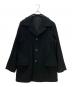 JIL SANDER (ジルサンダー) カシミヤ混コート ブラック サイズ:48：25000円