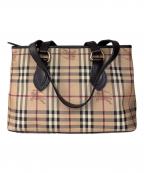 BURBERRYバーバリー）の古着「トートバッグ　ノバチェック」｜ベージュ