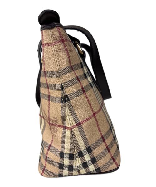 BURBERRY（バーバリー）BURBERRY (バーバリー) トートバッグ　ノバチェック ベージュの古着・服飾アイテム